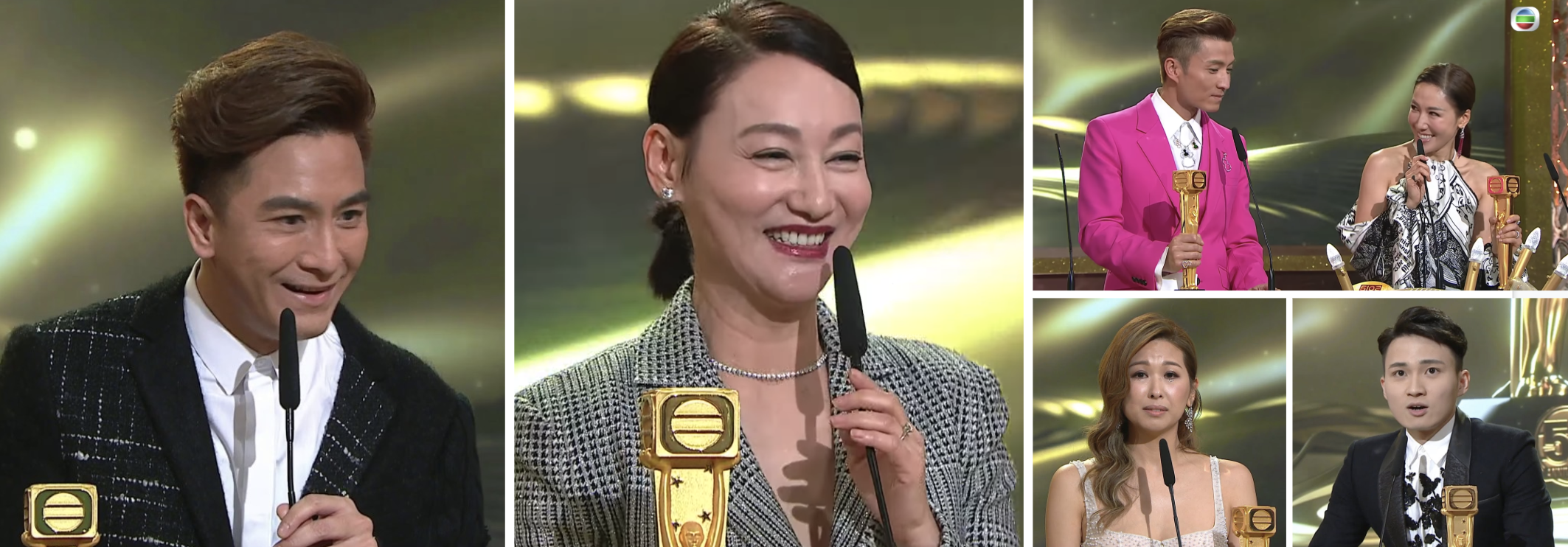 Winners for the 2019 TVB Awards Presentation