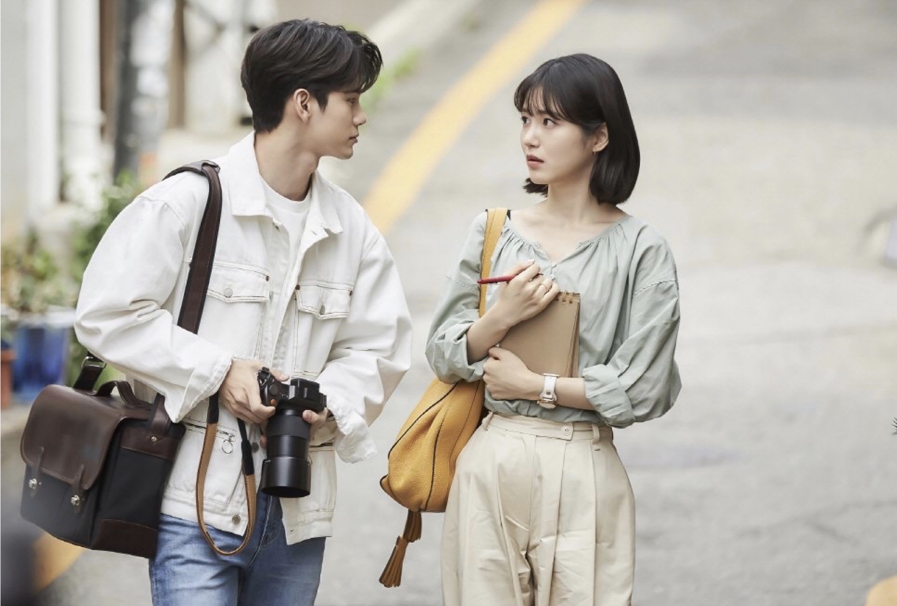 JTBC Upcoming Rom-Com release its first teaser image of Ong Seong Wu and Shin Ye Eun